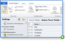 Easily configure your global form fields