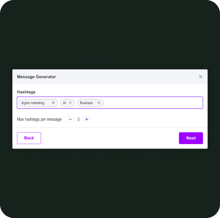 Maximizar la participación con la herramienta gráfica de Click Social AI